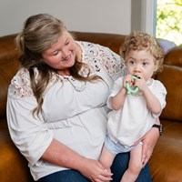 ARK Therapeutic Beißspielzeug Baby Grabber türkis fest BPA-frei Kauwtool voor baby's met een gladde en getextureerde kant, vanaf 5 maanden onder toezicht.-3