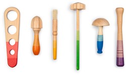 Grapat Holzwerkzeug Spielset kreatives Spielzeug für Kinder