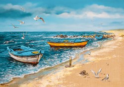Castorland Puzzle - Art Collection Morgen am Meer 500 Teile