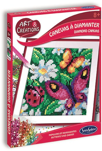 SentoSphère Art & Creations Diamond Canvas Vlinder