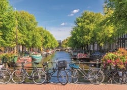 Art Puzzle Amsterdam Canal - 2000 Teile