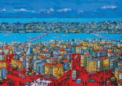 Art Puzzle Istanbul Tale Puzzle - 1000 Teile Puzzlespiel