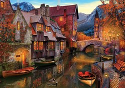 Art Puzzle Puzzle Kanalboote - 2000 Teile für Erwachsene