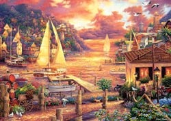 Art Puzzle Chuck Pinson - Goldenes Meer - 3000 Teile