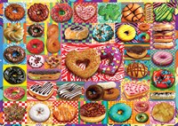 Art Puzzle Puzzle Doughnuts - 500 Teile buntes Puzzlespaß