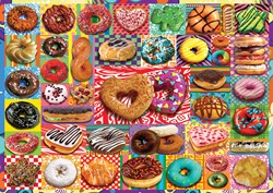 Art Puzzle Puzzle Doughnuts - 500 Teile buntes Puzzlespaß