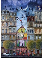 Art Puzzle Puzzle Dream Street 500 Teile buntes Spielzeug