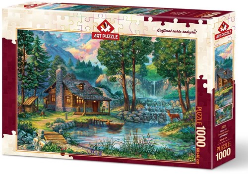 Art Puzzle Puzzle Fairytale House - 1000 Teile Märchenhaus-2
