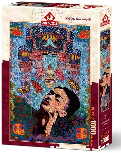 Art Puzzle Puzzle Frida - 1000 Teile Kunstpuzzle-2