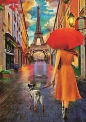 Art Puzzle Freundschaft im Regen - 500 Teile