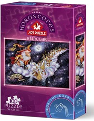 Art Puzzle Puzzle Aquarius Horoskop 100 Teile bunt