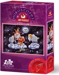 Art Puzzle Horoscope - Aries - 100 Teile