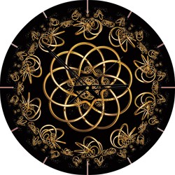 Art Puzzle Puzzle-Uhr - Danse with the Night - 570 Teile Fantasy