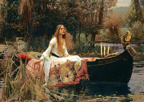Art Puzzle Kunstpuzzle John William Waterhouse Lady of Shalott 2000 Teile