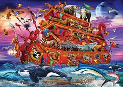 Art Puzzle Tiere Puzzle Noah's Ark - 260 Teile Karton