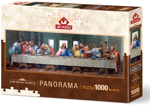 Art Puzzle Panorama Puzzle Das letzte Abendmahl 1000 Teile-2