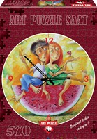 Art Puzzle Puzzle-Uhr - Ich Liebe Dich... - 570 Teile-2