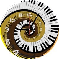 Art Puzzle Puzzle Clock - Rhythm of Time -  Teile