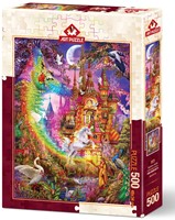 Art Puzzle Schloss Regenbogen - 500 Teile-2