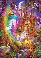 Art Puzzle Schloss Regenbogen - 500 Teile