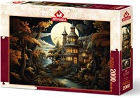 Art Puzzle Puzzle Rokoko Landhaus - 2000 Teile Puzzle Spaß-2