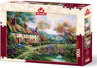 Art Puzzle Puzzle Spring Garden - 1500 Teile für Erwachsene-2