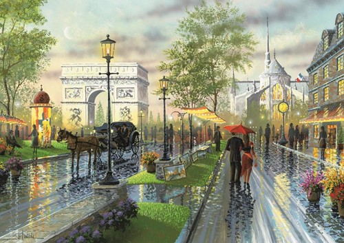 Art Puzzle Frühlingswanderung, Paris - 1000 Teile