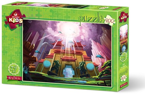 Art Puzzle Puzzle The Fantastic Castle - 200 Teile - buntes Spielzeug-2