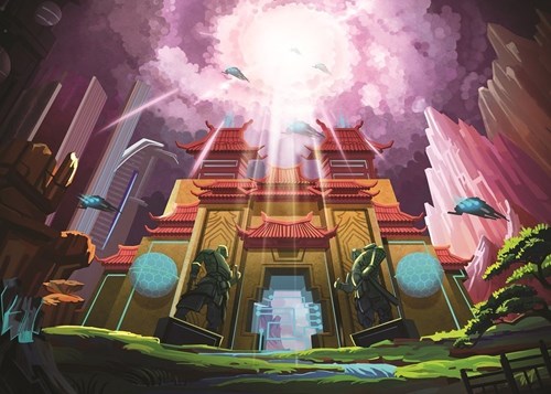 Art Puzzle Puzzle The Fantastic Castle - 200 Teile - buntes Spielzeug