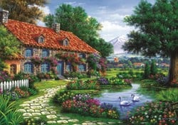 Art Puzzle Der Garten - 1500 Teile