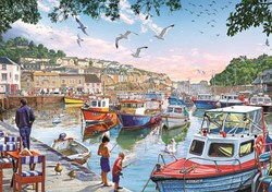Art Puzzle Puzzle The Little Fishermen at the Harbour - 1000 Teile
