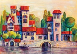 Art Puzzle Die Naturstadt - 1000 Teile
