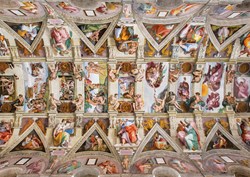 Art Puzzle Puzzle Die Sixtinische Kapelle - 1000 Teile Kunst