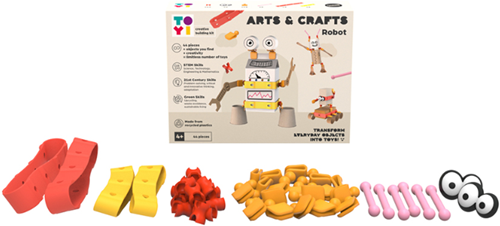 Toyi Arts and Crafts Robot Building Kit