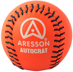 Aresson Rounders Ball Autocrat orange - Leder Sportball für draußen