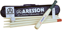Aresson Rounders Set traditionell - Familienspiel für Garten und draußen