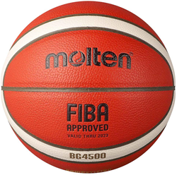 Molten 4500 Premium Composite Basketball - Tan/White - 6