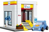 CaDA Bauset Shell Waschanlage mit Auto - 294 Steine - Stadtleben
