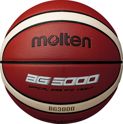 Molten 3000 Synthetic Basketball - Tan/White - 7