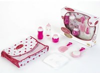 Klein Princess Coralie - Wickeltasche Puppenzubehör rosa blau