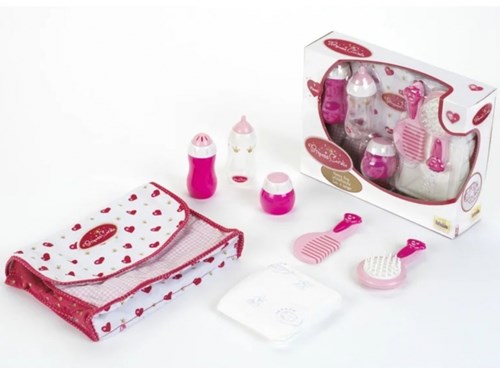 Klein Princess Coralie - Wickeltasche Puppenzubehör rosa blau