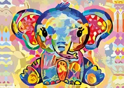 Yazz Puzzle Baby Elephant - 1000 Teile Legespiel