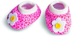 Heless Puppenschuhe Blumen rosa 35-45 cm Puppenzubehör