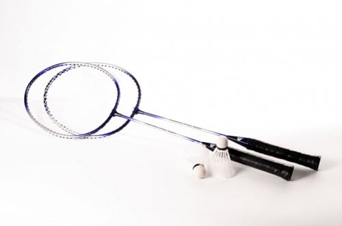 Angel Sports 857030 Badmintonschläger Schwarz, Blau Stahl 2 Stück(e)