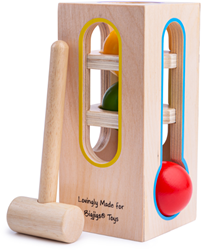 Bigjigs Toys Kugel-Hammer-Spiel
