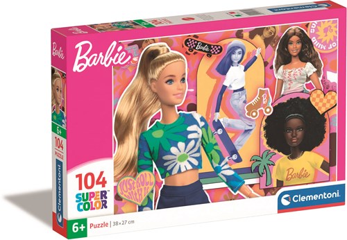 Clementoni Barbie Puzzle - 104 Teile - Kinderpuzzle aus Karton-2