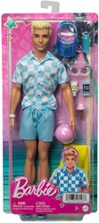 Mattel Barbie Ken Malibu Strandpuppe mit Zubehör - Modepuppe