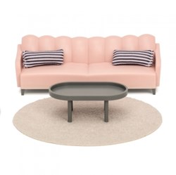 Lundby Basic - Woonkamerset