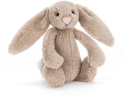 Jellycat Kuscheltier Bashful Beige Bunny klein - 18cm Plüschhase