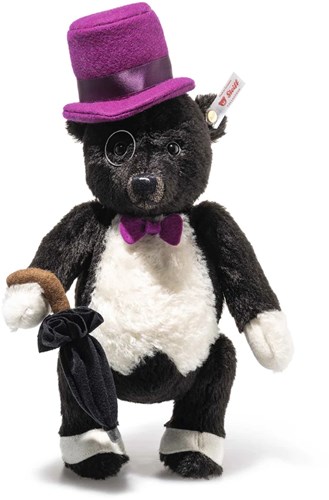 Steiff Teddybär Pinguin 27 cm Mohair Plüschtier bunt